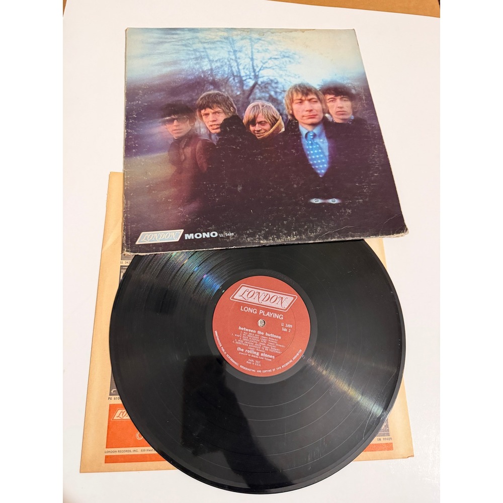 The Rolling Stones Between the Buttons Vinyl LP London LL 3499 Mono US Pressing